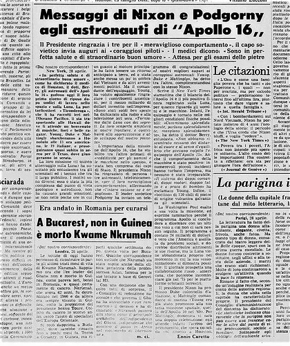 Apollo 16 1972 04 29 La Stampa