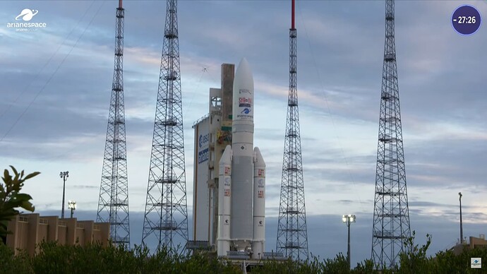 2023-07-05 Ariane 5 ECA+ _ Syracuse 4B & Heinrich Hertz (H2Sat) - Prossimi lanci - ForumAstronautico.it - Google Chrome 05_07_2023 23_32_45