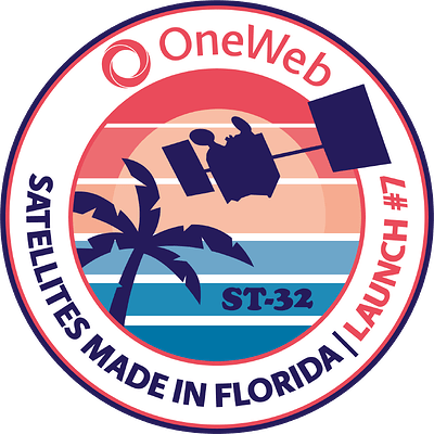 Arianespace OneWeb 7 Mission Patch