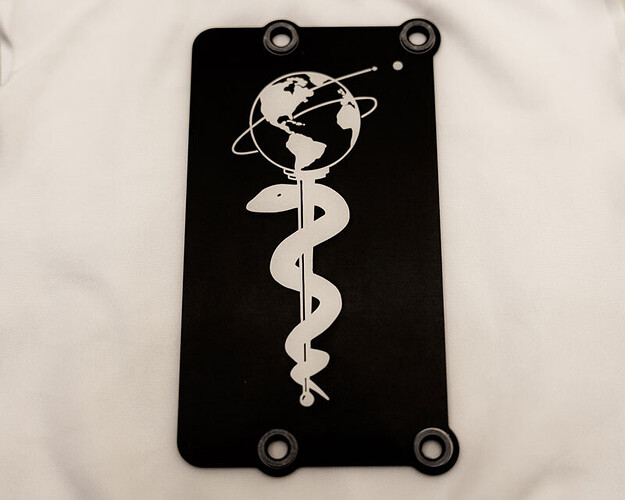 Targa in onore dei sanitari