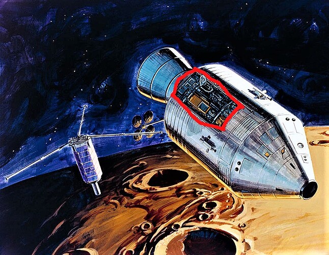 Apollo 16 Sim Bay