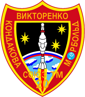 Soyuz TM-20 Patch