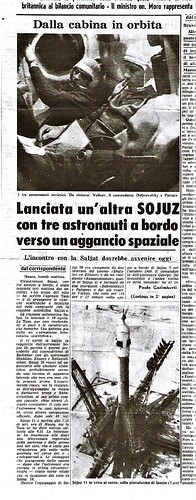 Soyuz 11  la stampa
