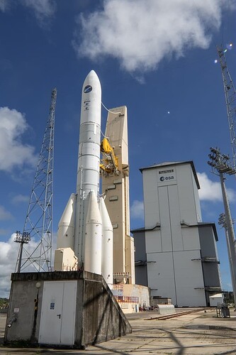 Ariane_6_-_Test_Removal_of_Mobile_Gantry