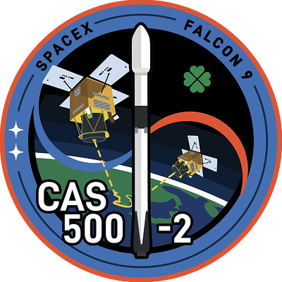 CAS500-2 Mission Patch