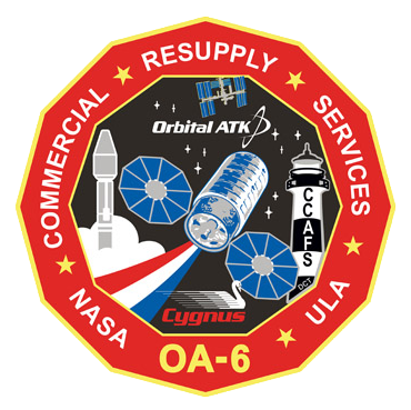 Cygnus CRS OA-6 (S.S. Rick Husband) Patch